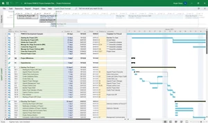 200 szablonów zarządzania projektami, wykresy Gantta, Excel, PowerPoint, MS Project - Zdjęcie 1 z 24