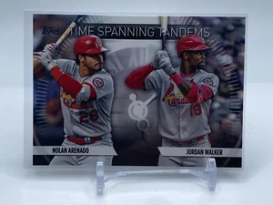 2023 Topps Update Series Nolan Arenado & Jordan Walker Time Spanning tandems - Picture 1 of 2