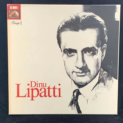 DINU LIPATTI piano - Nadia Boulanger, Karajan, etc - EMI 7-LP BOX - Image 1 of 4