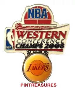 Los Angeles Lakers Pins Kobe Bryant Ära 2008 Western Conference Champions Pin@!@ - Bild 1 von 3