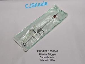PREMIER 1030842 Uterine Trigger Cannula Kahn Made In USA (USED) - Picture 1 of 7
