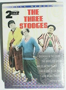 New & Sealed - The Three Stooges - 2-Pack (DVD, 2003) - Picture 1 of 2