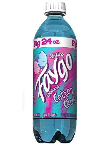 Soda de algodón de azúcar Faygo, 24 oz (24 botellas) Foto 1 de 1