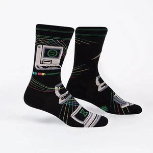 Sock It To Me Men's Crew Socks - Control, Alt, Delete (UK 6-12) - Picture 1 of 1
