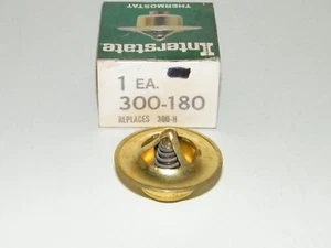 Interstate Thermostat 180° 33-68 Buick Chevy Olds Willys Jeep 40-56 Packard - Picture 1 of 9