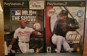 MLB The Show 2008 und MLB 2005 Playstation 2 Lot - Bild 1 von 2