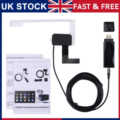 AMH-AUTOACCENTS NEW FOR ANDROID CAR STEREO A0593 USB DAB+ DIGITAL RADIO TUNER DONGLE RECEIVER UK
