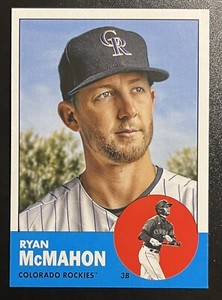 RYAN MCMAHON 1963 Design 2022 Topps Archives #87 Colorado Rockies