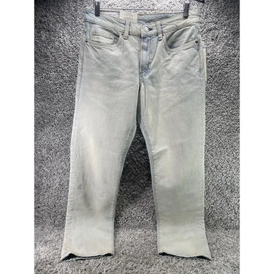 H&M Mens Size W31x32 Jeans Straight Regular Fit Denim Classic Light Wash New Tag - Image 1 of 4