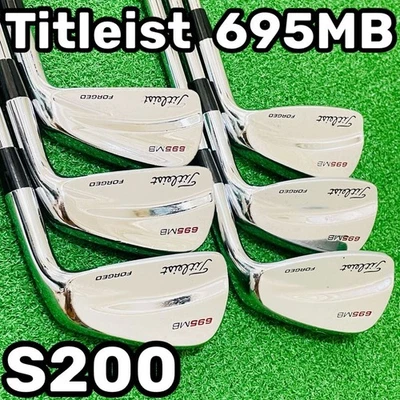 Titleist 695MB Irons #5-9,Pw(6Clubs)/Dynamic Gold/Flex:Stiff/ Iron set - Image 1 of 4