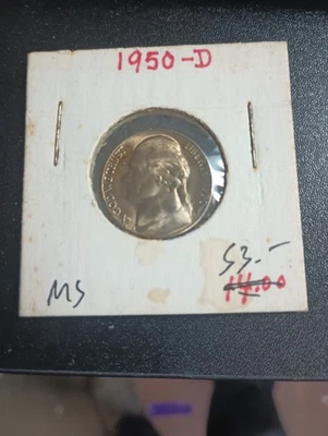 Lot of Jefferson nickels 1950 D (MS) - Image 1 of 4