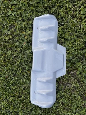 Labio difusor de parachoques trasero negro brillante para Subaru WRX STI VA 2015-2021 Foto 1 de 3