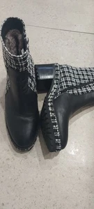 UGG Ankle Boots With Heels Fur Inside Brand New Eu37 Au6 $349 - Picture 1 of 9