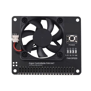  FAN HAT for  4B 3B+ 3B PWM Software Control Fan Function  Button Fit2620 - Bild 1 von 8