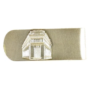 1965 23 Wall Street NYC JP Morgan Mitarbeiter 25. Jahrestag Sterling Geldklammer - Bild 1 von 2