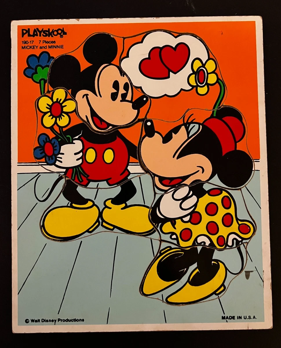 Playskool Mickey Mouse & Friends Vintage Puzzles for sale - eBay