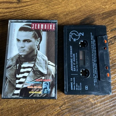 Jermaine Stewart  "Say It Again" Cassette tape tested excellent condition  - Image 1 of 4