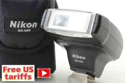 Tested [MINT w/ Case] Nikon Speedlight SB-400 SB400 Shoe Mount Flash From JAPAN - Image 1 of 4