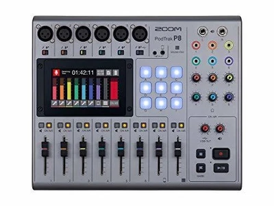 ZOOM PodTrak P8 The Ultimate Workstation Multi Track Recorder - Image 1 of 4