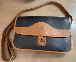 GHURKA The Spectator No. 37 black leather messenger bag Made in USA EUC - Picture 1 of 9