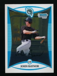 2008 Bowman Chrome Prospects #BCP24 John Raynor Florida Marlins - Imagen 1 de 2
