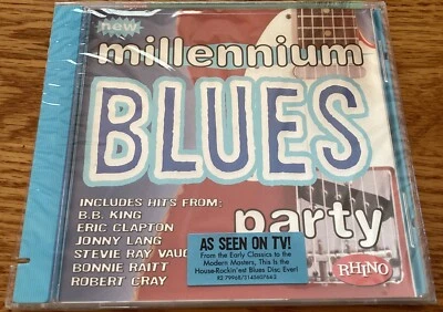 “Millennium Blues Party” Sealed CD with Eric Clapton, B.B. King, Etta James - Image 1 of 2