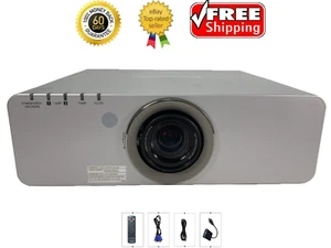 Projecteur DLP Panasonic PT-DW6300 6000 ANSI Grande Salle WXGA 1080p HDMI - Photo 1/8