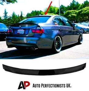 Kit de carrocería alerón labio ventana techo trasero negro brillante BMW 3 Series M3 E90 04-12 - Imagen 1 de 12