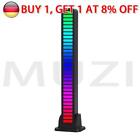 # Typ-C RGB 32 LED sprachaktivierte Tonabnehmer-Rhythmus-Lichtleiste (Jazz Black