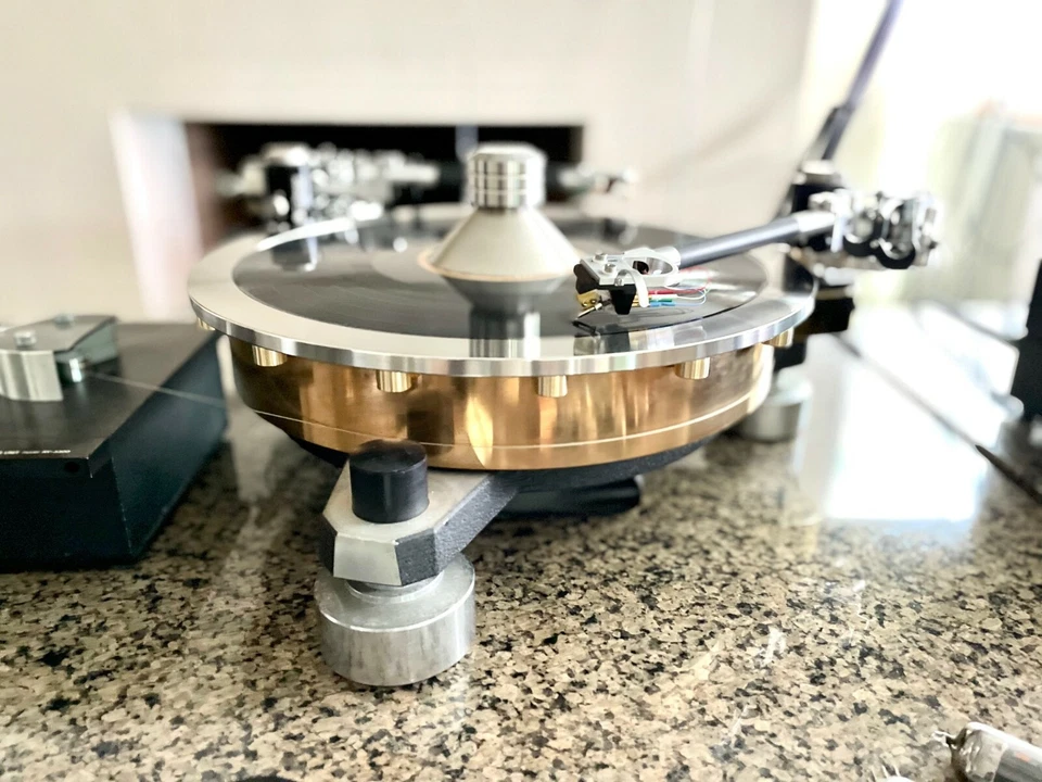Turntable Periphery Stabilizing Outer Ring Clamp GS-1 Micro Seiki VPI Clearaudio - Image 1 of 4