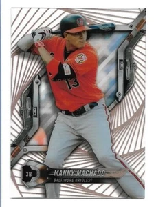 2018 Topps High Tek Manny Machado Pattern 4 Galactic Wave #HT-MMA - Picture 1 of 2