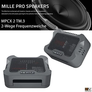 Intercambiadores de frecuencia de 2 vías Hertz Mille MPCX 2 TM.3 Pro para altavoces de agudos y medios - Imagen 1 de 3