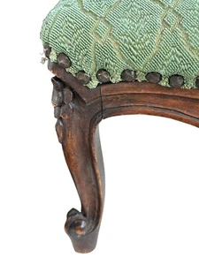 Antique French Provincial Footstool - Picture 1 of 10