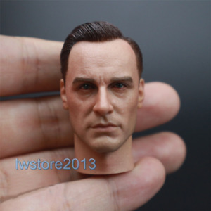 1:6 Michael Fassbender Head Sculpt Carved For 12inch Male Action Figure Body Toy