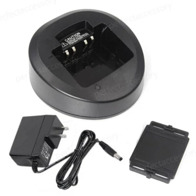 CD-58 Rapid Charger for VERTEX VX261 VX264 VX410 VX420 VX451 VX454 Y103 Radio US - Image 1 of 4