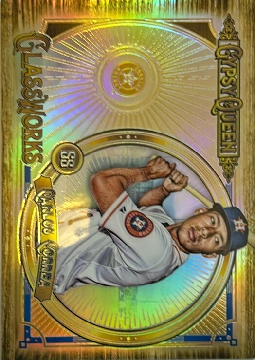 2018 Topps Gypsy Queen GQ GlassWorks Box Toppers#GW-CC Carlos Correa