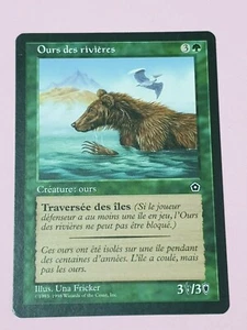 C298 | RIVER BEAR | PORTAL SECOND AGE | FRENCH | MTG | 1998 | NM - Picture 1 of 2