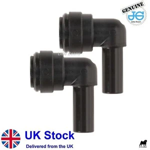 2 x Codo de vástago de montaje de tubería de agua John Guest Push Speed Fit 12 mm WS1222 - Imagen 1 de 2