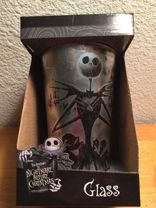The Nightmare Before Christmas Jack Skellington Tim Burton Hologramm Glas Neu im Karton - Bild 1 von 5