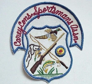 GROßER Vintage Carey Conservation Club Emblem Aufnäher Carey Ohio - Bild 1 von 1