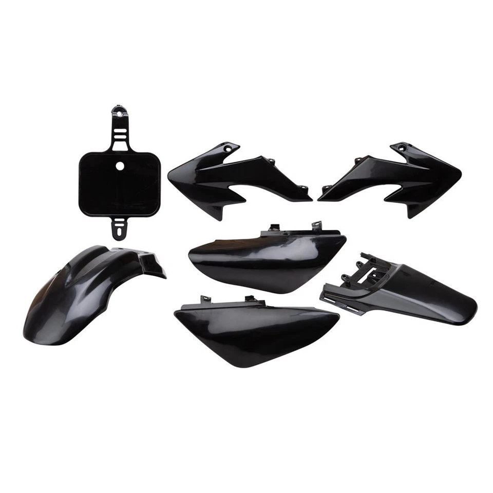QA Parts Complete Plastic Kit Black Fits HONDA CRF50F 2004-2022 1821550006 - Image 1 of 1