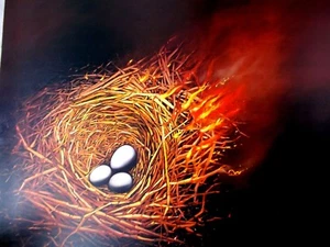 BRUNO BRUNI - sehr große FARBOFFSET - HANDSIGNIERT  - Bild 1 von 2