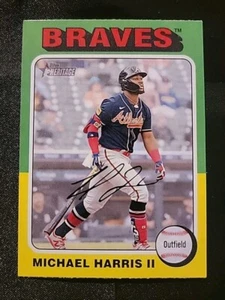2024 Topps Heritage Baseball Michael Harris II #416 Atlanta Braves - Bild 1 von 2