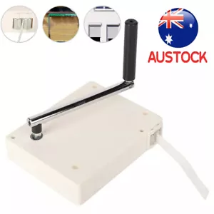 Manual Roller Shutter Winder Box Shell W/ Handle &5m Strap Set Curtain Control - Picture 1 of 10