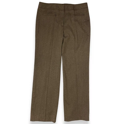 New Directions Size 8P Petite Women's Brown Dress Pants - Image 1 of 4
