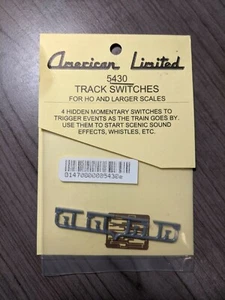 American Limited~HO,S,O~#5430~Hidden Track Switches~Momentary~Special Effects - Picture 1 of 2