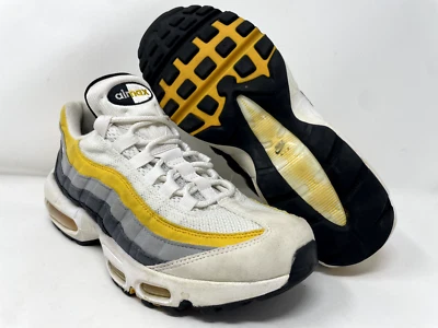 Nike Air Max 95 Grey Amarillo Shoes 2019 (CD7495-100) Men's Size 7.5 - Image 1 of 4