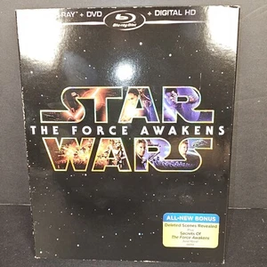 Star Wars: Episode VII The Force Awakens (Blu-Ray + DVD, 2015) - Picture 1 of 13