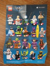Neufs Scellés Série Complète 20 figs Lego 71023 The Lego movie 2