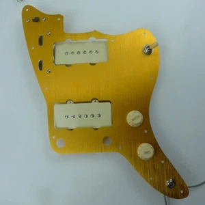 Jazzmaster guitar metal wire drawing set panel cts250A/B can neck bridge pickup - Picture 1 of 5